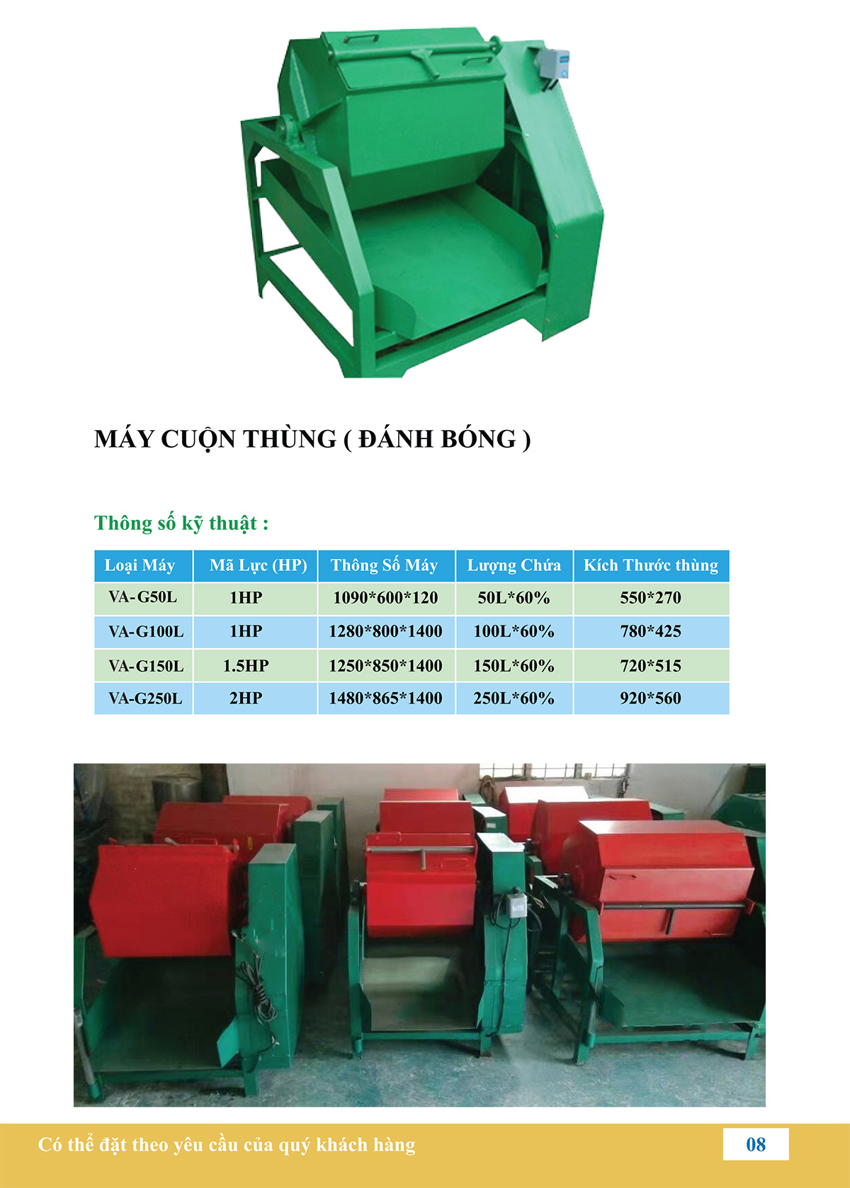 máy cuộn thùng bắc ninh